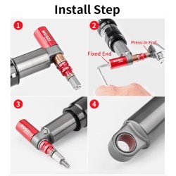 Instrument pentru îndepărtarea și instalarea bucșei amortizorului Muqzi KROXNE - 8  