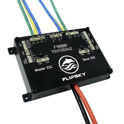 Controlador ESC Flipsky FT85bd com caixa de alumínio para skate elétrico, bicicleta, scooter ou moto KROXNE - 2  
