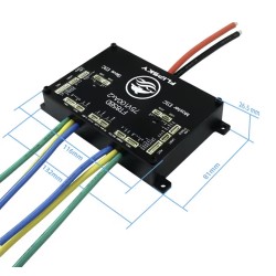 Contrôleur ESC Flipsky FT85bd avec boîtier en aluminium pour skateboard électrique, vélo, scooter ou moto KROXNE - 4  