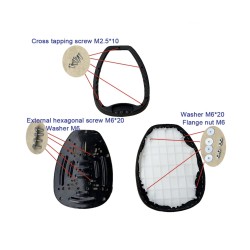 Siège pour trottinette Dualtron Thunder, Ultra, Victor DT2 DT3 Achilleus Compact Minimotors - 8  