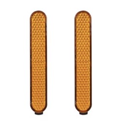 Rear reflectors for Xiaomi Mi Scooter 4 and compatible models, safety visibility upgrade, electric scooter accessory  - 1  