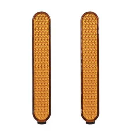 Odblaski tylne do Xiaomi Mi Scooter 4 i podobnych modeli, bezpieczenstwo, widocznosc, akcesoria hulajnoga  - 1  