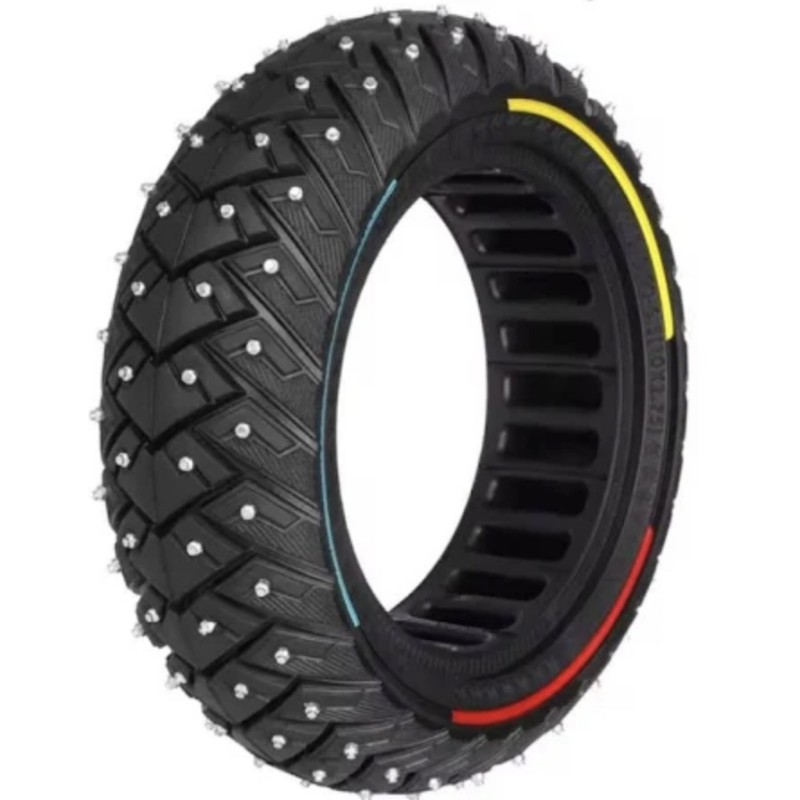 Massieve winterband 10x2,75-6,5, massief rubber 70-65-6,5 en 10x2,70-6,5, hoge grip  - 1 Compatibiliteit: geschikt voor elektris