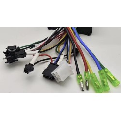 Kit controler și afișaj S866 pentru bicicletă electrică - 24v, 36v, 48v - 250w, 350w 500w 13a, 15a, 22a  - 9 Høypålitelig børste