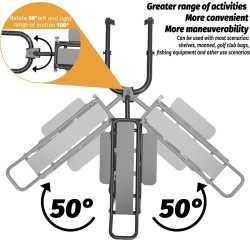 Monorim GL8 - Luggage Rack Trailer, Basket for Bike or Electric Bikes. Monorim - 13 Monorim GL8 - Luggage Rack Trailer, Basket f