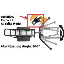 Monorim GL8 - prikolica za prtljažnik, košaro za kolo ali električna kolesa. Monorim - 15 Monorim GL8 - prikolica za prtljažnik,