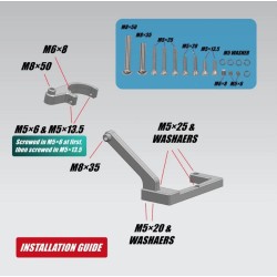 Kormanycsillapito Ausom DT2 Pro, L2, L2 Max, Kugoo F3 Plus vagy hasonlo  - 8 
Kompatibilitas: Ausom DT2 Pro, L2, L2 Max, Kugoo F