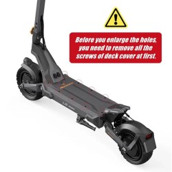 Steering damper for Ausom DT2 Pro, L2, L2 Max, Kugoo F3 Plus & similar e-scooters, smooth & safe ride  - 12  