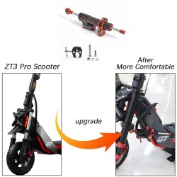 Amortecedor de direcao Monorim MDZT3 para patinete Segway ZT3 estabilidade total  - 12  