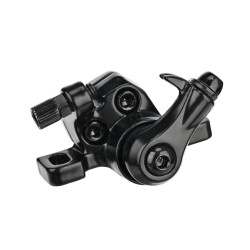 Set frana trotineta electrica HX X7 X8 cablu disc etrier si placute  - 3  