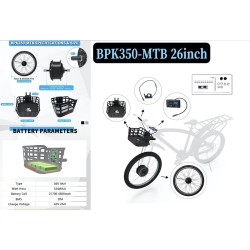 Monorim BPK350 konverteringssæt motor 380w - batteri inkluderet  - 19 Monorim BPK350 el-cykel power kit, 380W – Opgrader din cyk