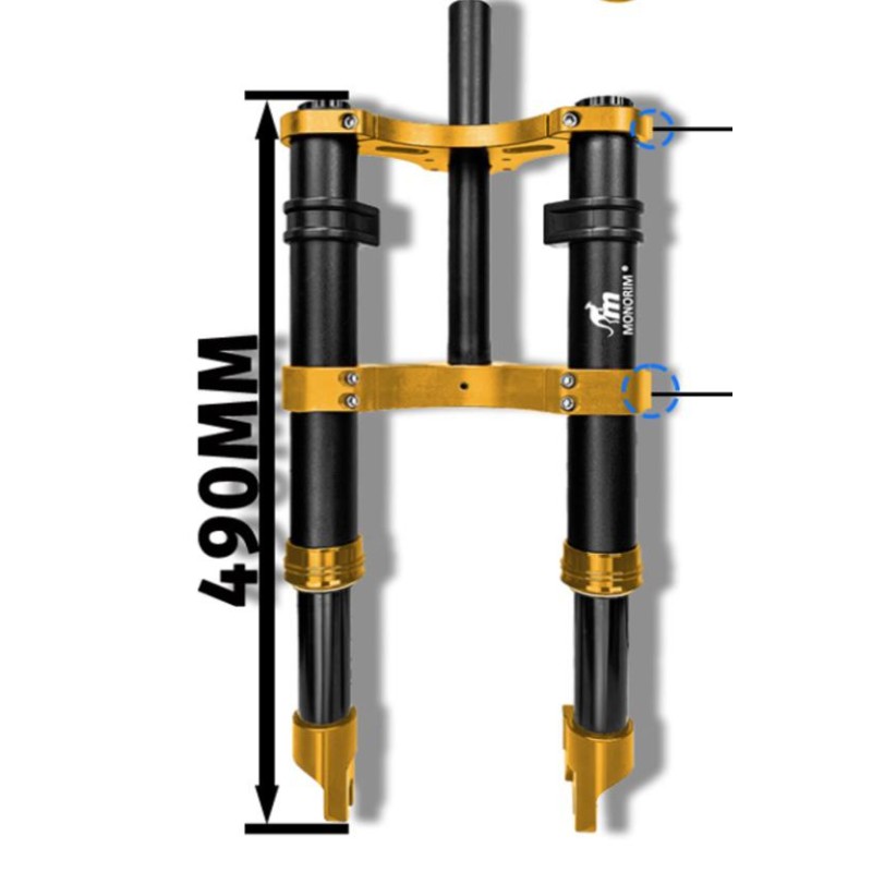 Perednyaya podveska Monorim MD0 Coil Spring 490mm x 165mm  - 5 
Sovmestimost: Monorim MD0 Coil Spring 490mm x 165mm dlya sovmest
