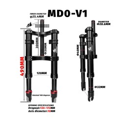 Monorim MD0-V1 Vorderfederung fuer Xiaomi M365/Pro  - 11 
Kompatibilitaet: Monorim MD0-V1 Set fuer Xiaomi M365/Pro und kompatibl