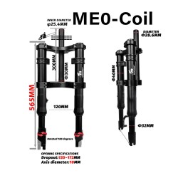 Sprednje vzmetenje Monorim ME0 Coil spring version 565mm x 165mm  - 12 
Zdruzljivost: ME0 Coil Spring 565mm x 165mm za zdruzljiv