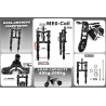 Elso felfuggesztes Monorim ME0 Coil spring version 565mm x 165mm  - 13 
Kompatibilitas: ME0 Coil Spring 565mm x 165mm kompatibil