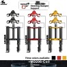Voorvorkvering Monorim MD206 Dual Air versie 490mm x 206mm  - 8 
Compatibel: MD206 Dual Air 490mm x 206mm voor geschikte montage