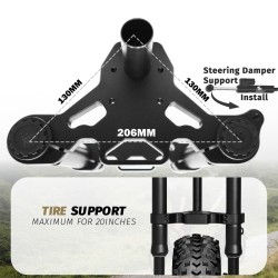 Monorim MD206 Vorderfederung Dual Air Version 490mm x 206mm  - 10 
Kompatibilitat: MD206 Dual Air 490mm x 206mm fur passende Auf
