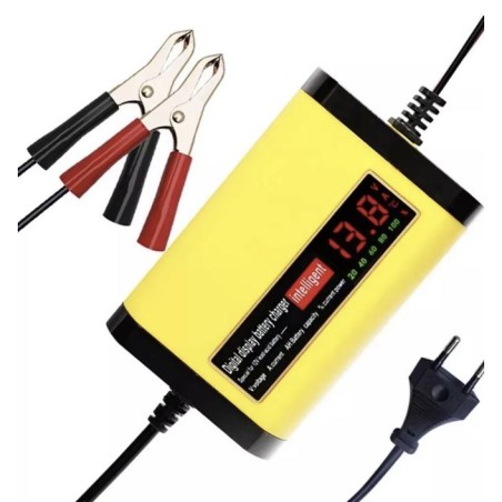 Zaryadno ustroystvo 12V 2A za olovno-kiselinni baterii 7Ah 12Ah 14Ah 20Ah  - 2 Osnovni harakteristiki

Digitalen LCD displey, po