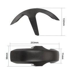 Guardabarros delantero para patinete Xiaomi 5 MAX  - 1  