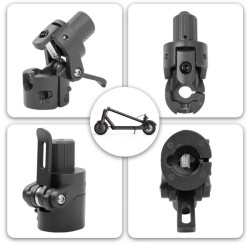 Vairo stiebo baze arba lankstymo dalis Xiaomi M365, 1S, Essential, Pro, Pro 2, Elite  - 1  
