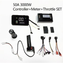 Siniaalto harjaton moottorinohjain sarja 48V 84V 50A 3000W kaasulla ja naytolla  - 1 Tuotelista

50A ohjain + 1 kaasukahva + 1 L