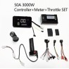 Sinusni brushless kontroler motora set 48V 84V 50A 3000W s gasom i zaslonom  - 1 Popis proizvoda

Kontroler 50A + 1 ručica gasa 