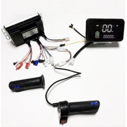 Synusoidalnyi brushless motor kontroler kit 48V 84V 50A 3000W z akseleratorom ta ekranom  - 2 Spysok produktiv

Kontroler 50A + 