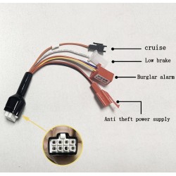 Sinuswellen Brushless Motor Controller Kit 48V 84V 50A 3000W mit Gasgriff und Display  - 15 Produktliste

50A Controller + 1 Gas