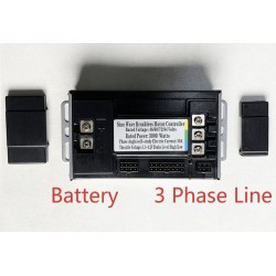Synusoidalnyi brushless motor kontroler kit 48V 84V 50A 3000W z akseleratorom ta ekranom  - 18 Spysok produktiv

Kontroler 50A +
