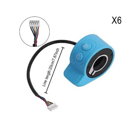 Gatillo de aceleración para patinete HX X6, HX X7, HX X8 o similar  - 1 
Compatibilidad clara
Más control y seguridad
Instalació