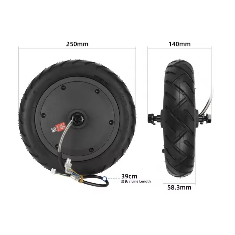 Motor compatibil pentru trotinetă Xiaomi 5, piesă de schimb cu cuplu ridicat  - 1 Compatibilitate clară: pentru trotinetă Xiaomi