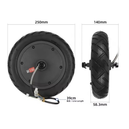 Motor compatibil pentru trotinetă Xiaomi 5, piesă de schimb cu cuplu ridicat  - 1 Compatibilitate clară: pentru trotinetă Xiaomi