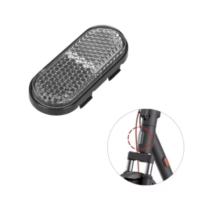 Priekinis atspindys Xiaomi Electric Scooter Elite paspirtukui  - 1 Tikslus suderinamumas su Xiaomi Electric Scooter Elite saugia