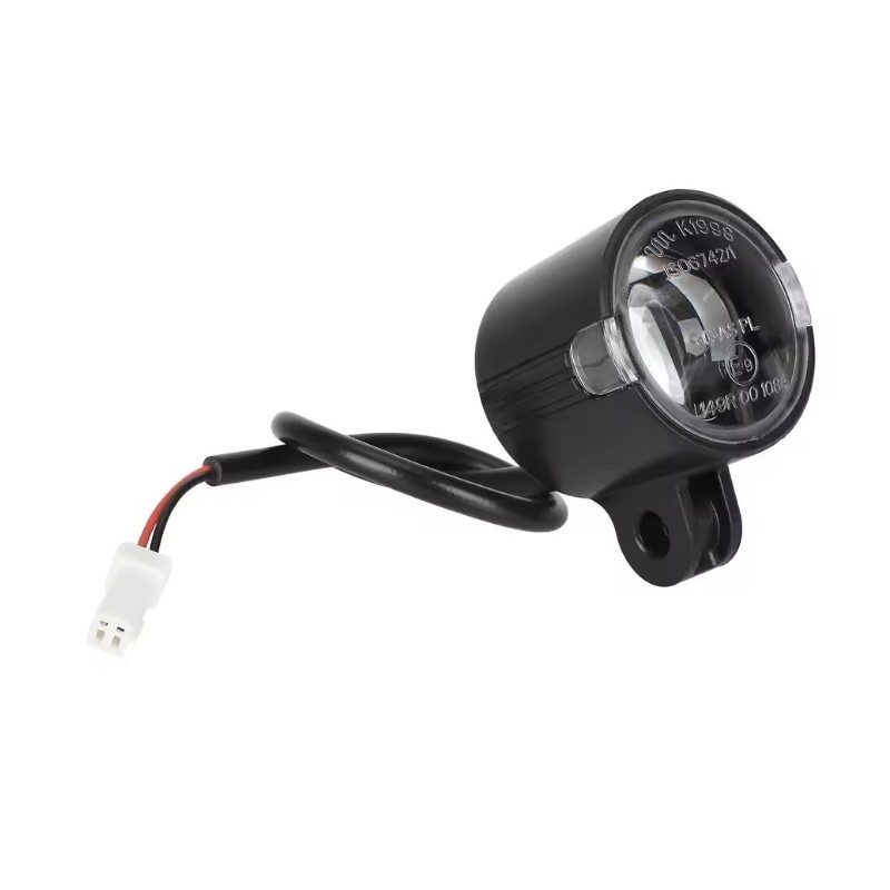Luz dianteira para trotinete Xiaomi Electric Scooter Elite  - 1 
Compatibilidade: Indicada para a Xiaomi Electric Scooter Elite.