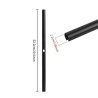 Szeroka kierownica 52cm do Xiaomi M365 Pro Essential 1S  - 11 
Dopasowanie: kierownica 52cm do Xiaomi M365, Pro, Essential, 1S l