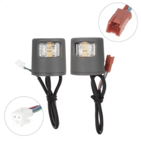 LED žmigavci za romobil Xiaomi 4 Lite 2nd ili sličan, komplet za signalizaciju i sigurnost  - 1 Prikladno za Xiaomi 4 Lite 2nd i