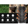 Pneu 85/65-6,5 tout-terrain pour trottinette électrique Navee N65, Kugoo G-Booster / G2 Pro ou similaire  - 7 
Dimension 85/65-6