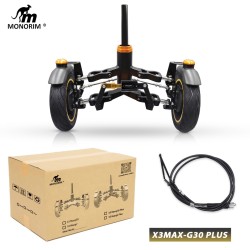 Monorim X3 Max Air dobbelt frontfjaring for Ninebot Max G2: reservedel og stotdemper Monorim - 4 Kompatibel med Ninebot Max G2 o