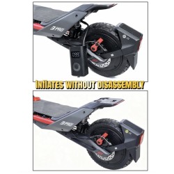 Vzduchovy tlmic Monorim MZR3 Pro pre Segway ZT3 vo verzii 145mm a 165mm  - 6  