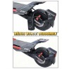 Monorim MZR3 Pro lucht schokdemper voor Segway ZT3 elektrische step 145mm en 165mm  - 6  