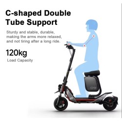 Sate med 10L forvaringsbox for Segway E3, E3 Pro, F3, ZT3 Pro och liknande  - 2 
Kompatibilitet: sate med 10L forvaringsbox for 