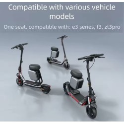 Asiento con maleta para Segway E3, E3 Pro, F3, ZT3 Pro o patinetes similares  - 5  