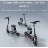 Sitz mit Koffer 10L fuer Segway E3, E3 Pro, F3, ZT3 Pro und aehnliche  - 5 
Kompatibilitaet: Sitz mit 10L Koffer fuer Segway E3,