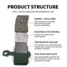 Etu- tai takajarrupalat Gotrax Raptor sähköpotkulautaan  - 2 
Sopii Gotrax Raptor sähköpotkulaudan etu- tai takajarruun.
Auttaa 