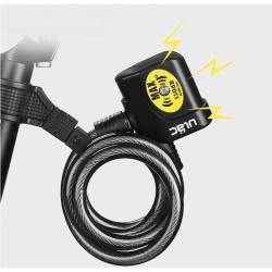 Candados con alarma de alta sensibilidad - potencia de ruido superior a los 100 decibelios. Llave, mando o app móvil Wan - 2 Pro