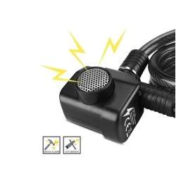 Navesnyye zamki s signalizatsiyey - moshchnost' shuma boleye 100 detsibel. Klyuch, pul't ili mobil'noye prilozheniye Wan - 4 Nad