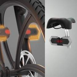 Luz intermitente para scooter bicicleta Wan - 4  