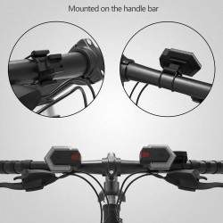 Blinkande ljus för skotercykel Wan - 7  