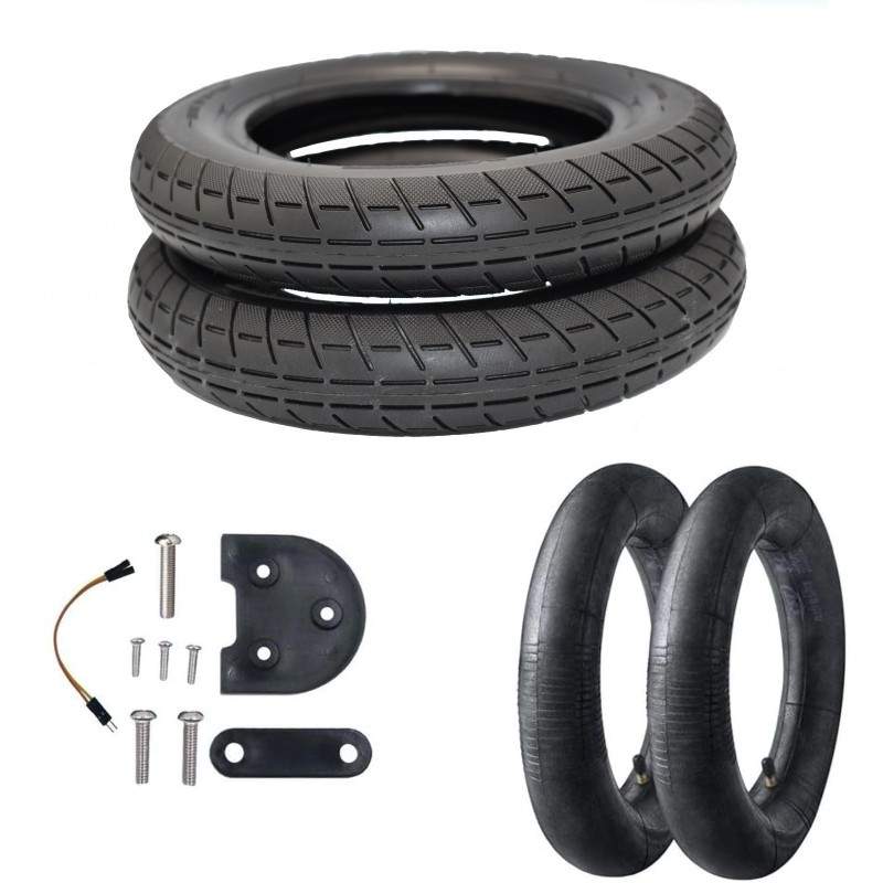 10 Inch Emove Brand Wheel Kits for Xiaomi PRO Black - Red - White  - 2  