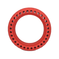 Roue solide 8,5 * 2 rouge  - 3  